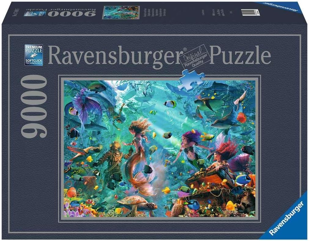 Ravensburger pusle 9000 tk Veealune kuningriik