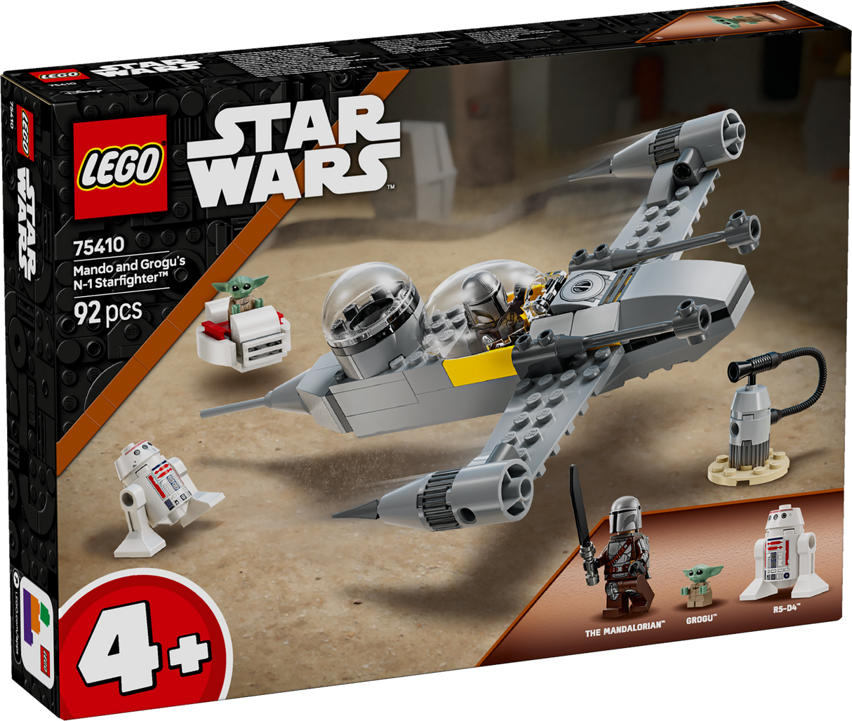 LEGO Star Wars Mando ja Grogu N-1 Starfighter 75410L