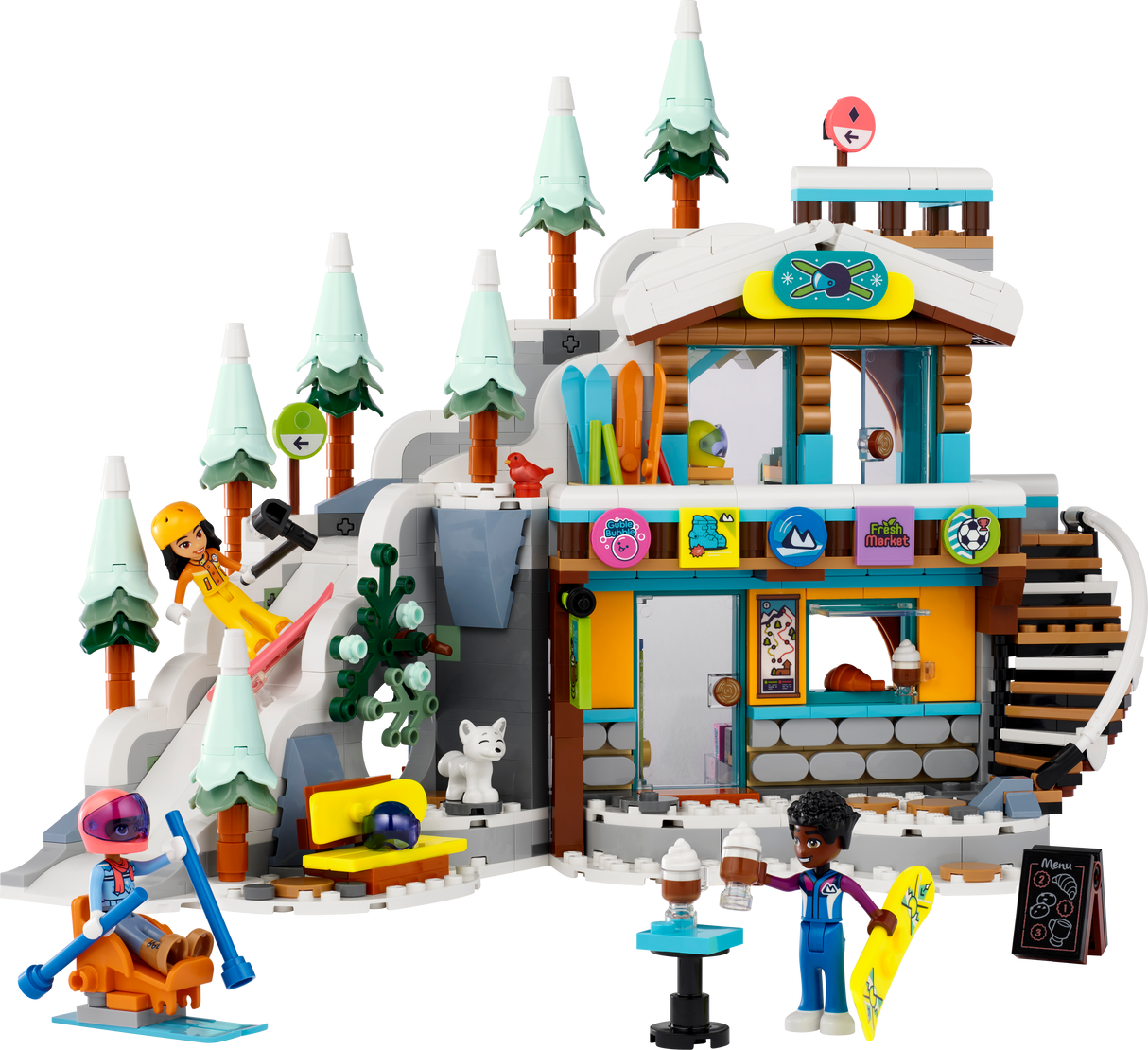 LEGO Friends Puhkuse suusamägi ja kohvik 41756L