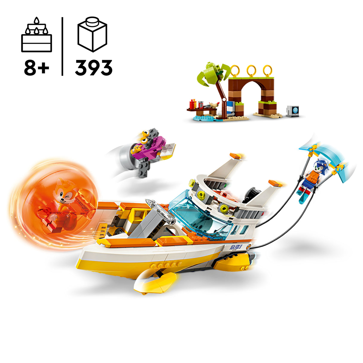 LEGO Sonic the Hedgehog Tailsi seiklustepaat 76997L