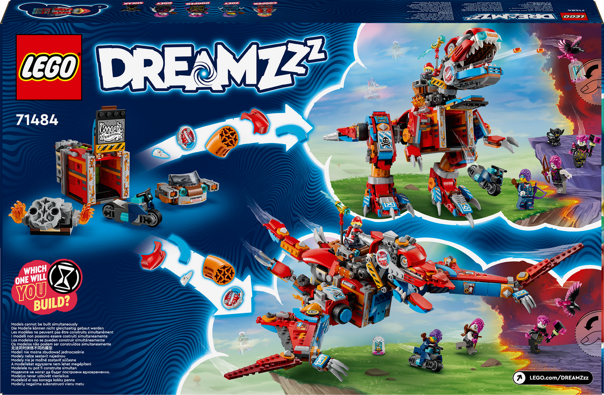 LEGO DREAMZzz Cooperi robotdinosaurus C-Rex 71484L