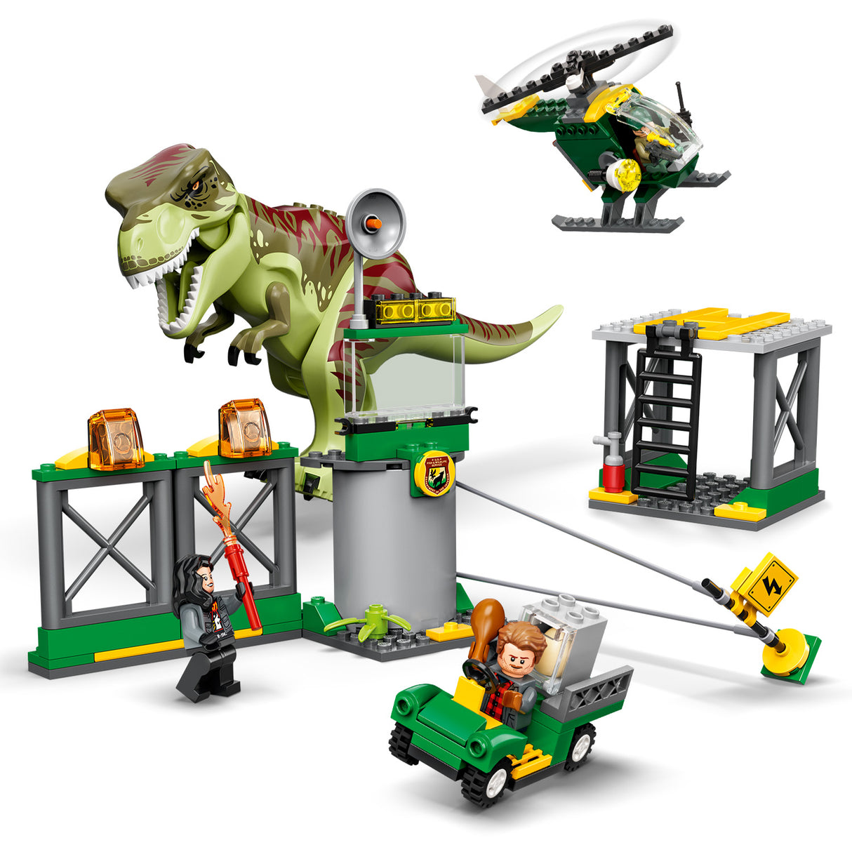 LEGO Jurassic World Dinosauruse T. rex põgenemine 76944L