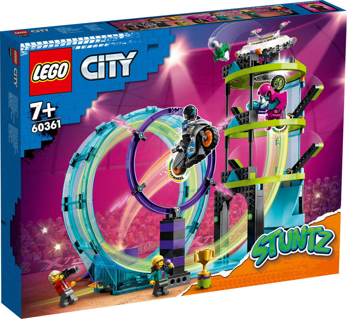 LEGO City Ülim trikisõitjate väljakutse 60361L