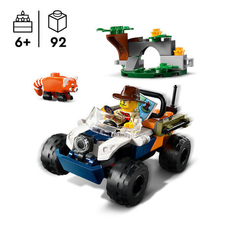 LEGO City Džungliuurija Atv punase panda missioon 60424L