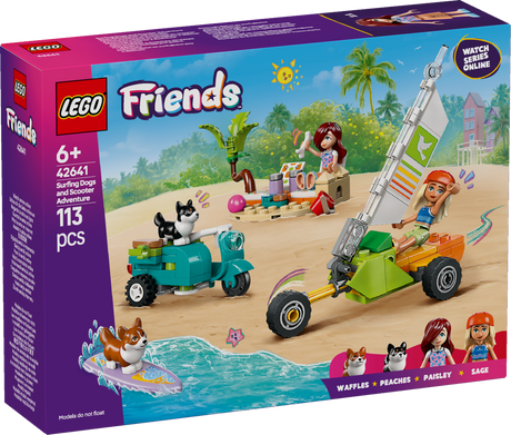 LEGO Friends Surfikoerad ja motorolleriseiklus 42641L