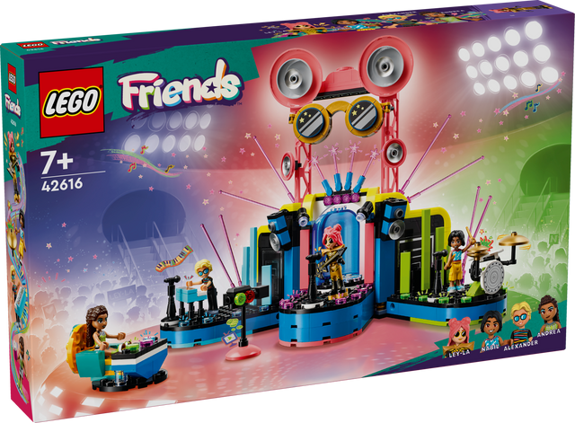 LEGO Friends Heartlake’i Linna muusika talendi-show 42616L