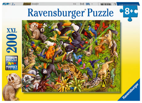 Ravensburger pusle 200 tk Troopiline vihmamets 133512V