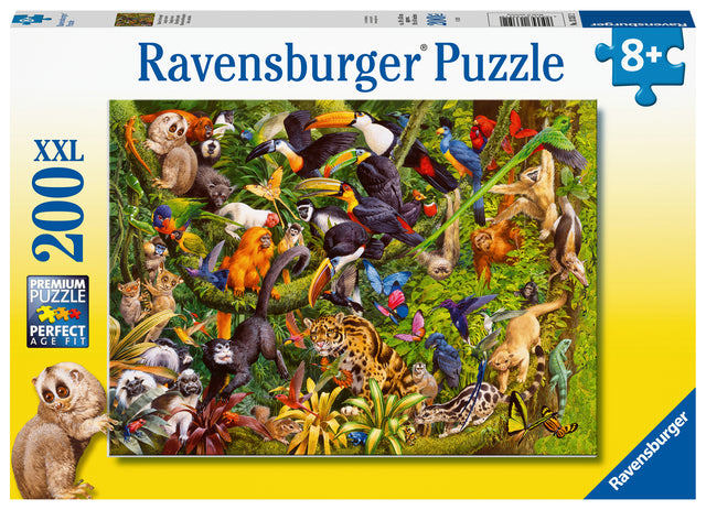 Ravensburger pusle 200 tk Troopiline vihmamets 133512V