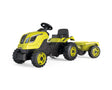 Smoby Traktor kollane Farmer XL käruga 710130S