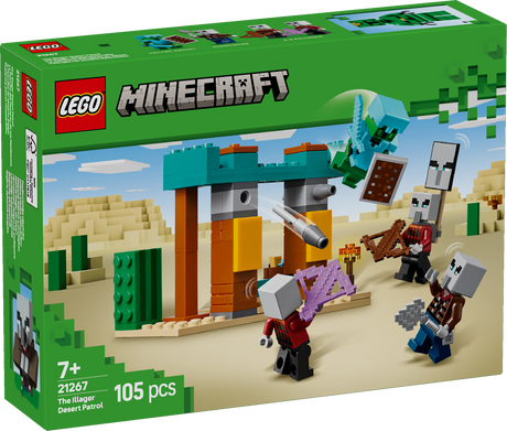 LEGO Minecraft Illageride kõrbepatrull 21267L