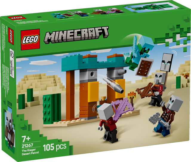 LEGO Minecraft Illageride kõrbepatrull 21267L