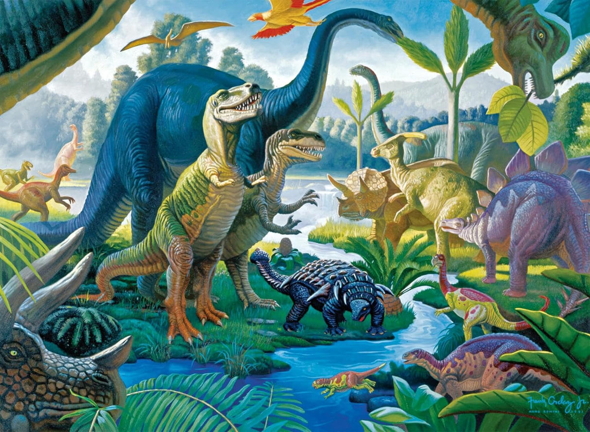 Ravensburger pusle 100 tk Dinosauruste kooselu
 107407V