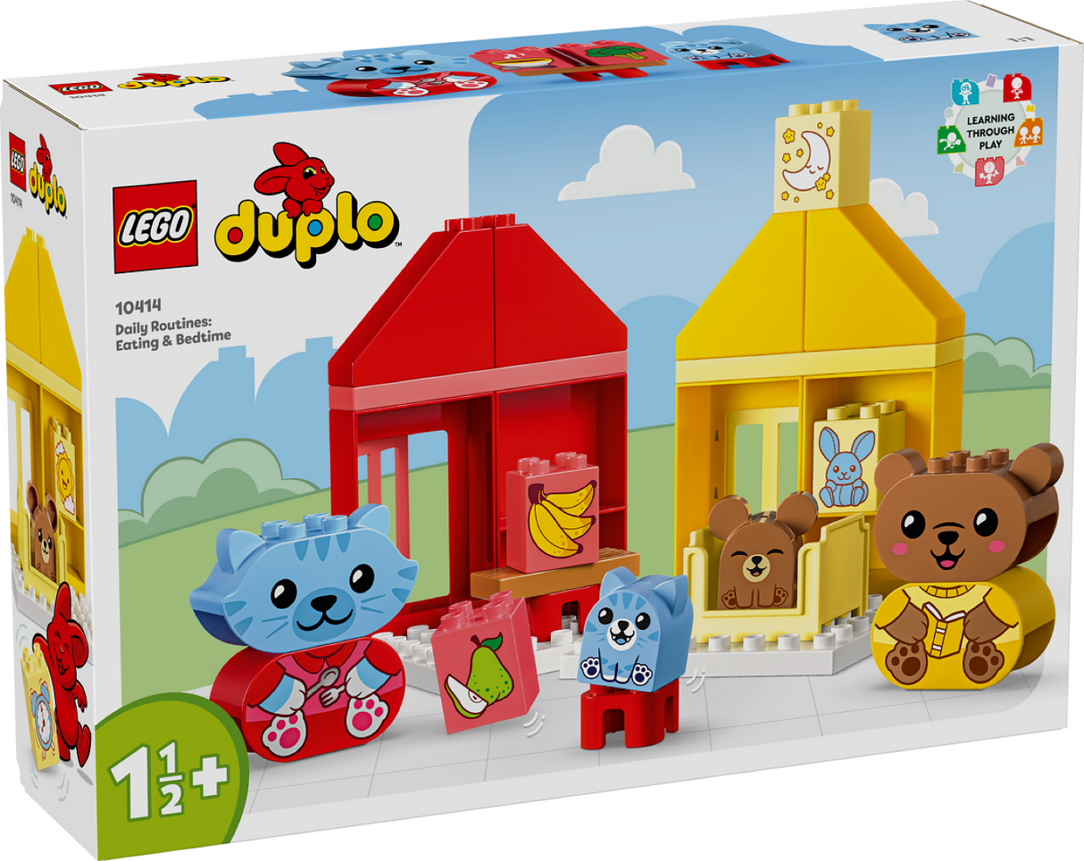 LEGO DUPLO Päevarutiinid: söömine ja magamaminek 10414L