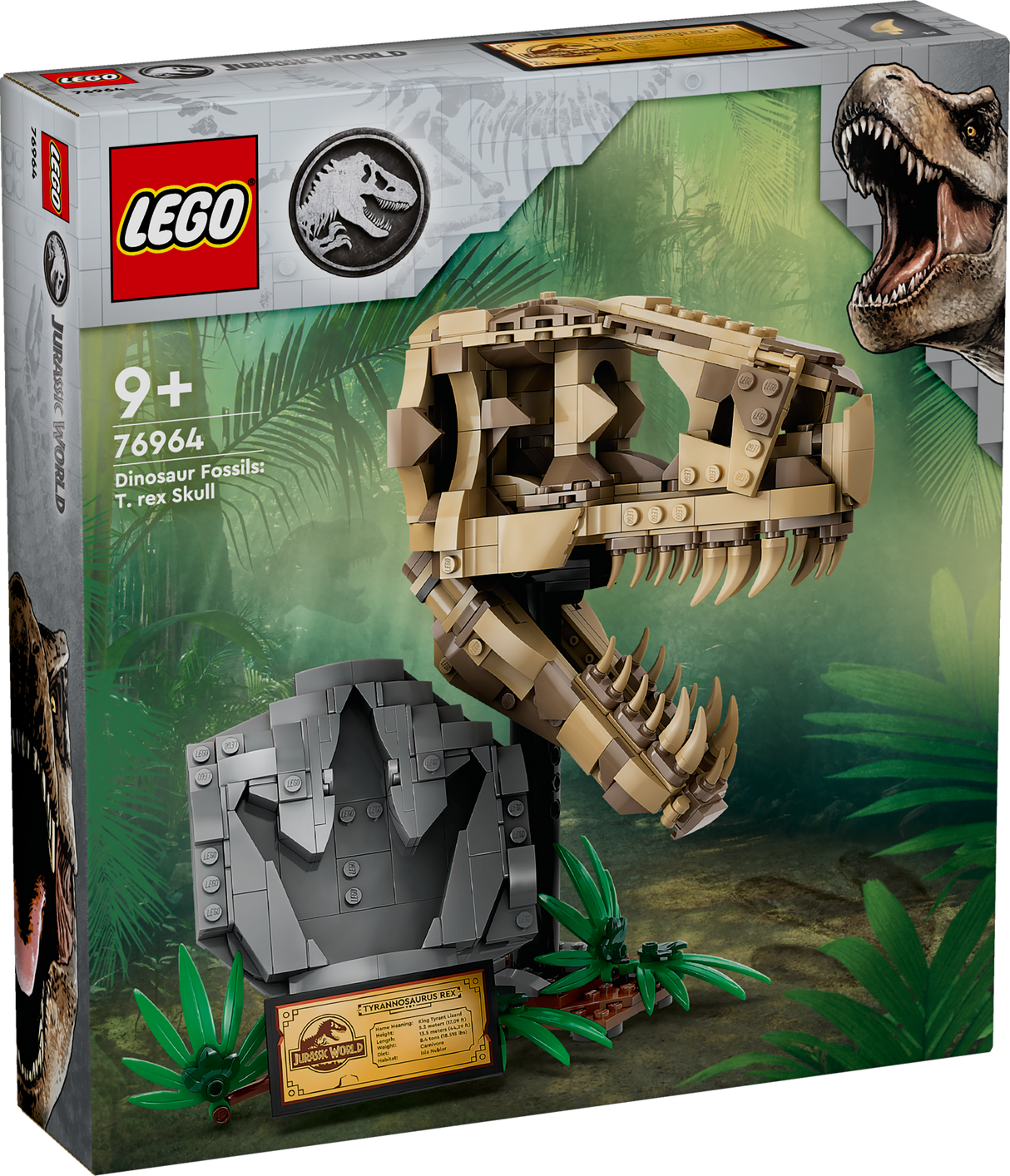 LEGO Jurassic World Dinosauruse Fossiilid: T. Rexi Pealuu 76964L