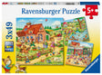 Ravensburger pusle 3x49 tk Puhkus maal 052493V