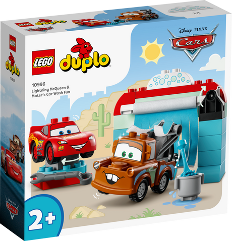 LEGO DUPLO Pikne McQueeni ja Matu lõbus autopesu 10996L