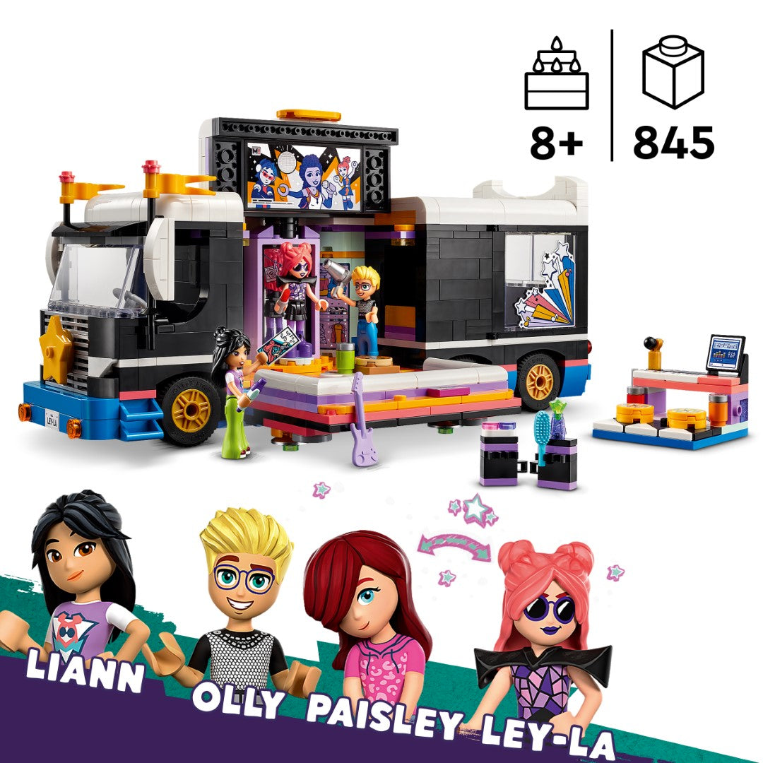 LEGO Friends Popstaari tuuribuss 42619L