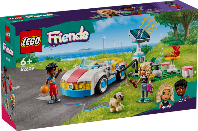 LEGO Friends Elektriauto ja laadur 42609L