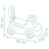 Smoby pealeistutav auto 140503S