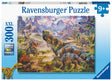 Ravensburger pusle 300 tk Dinosaurus 132959V