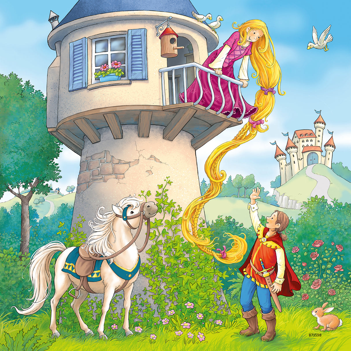 Ravensburger pusle 3x49 tk Rapunzel 080519V