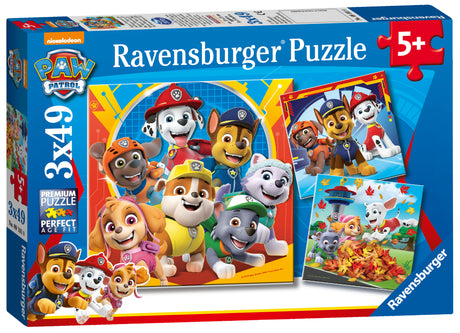 Ravensburger pusle 3x49 tk Käpapatrull Sõbrad koos
 050482V