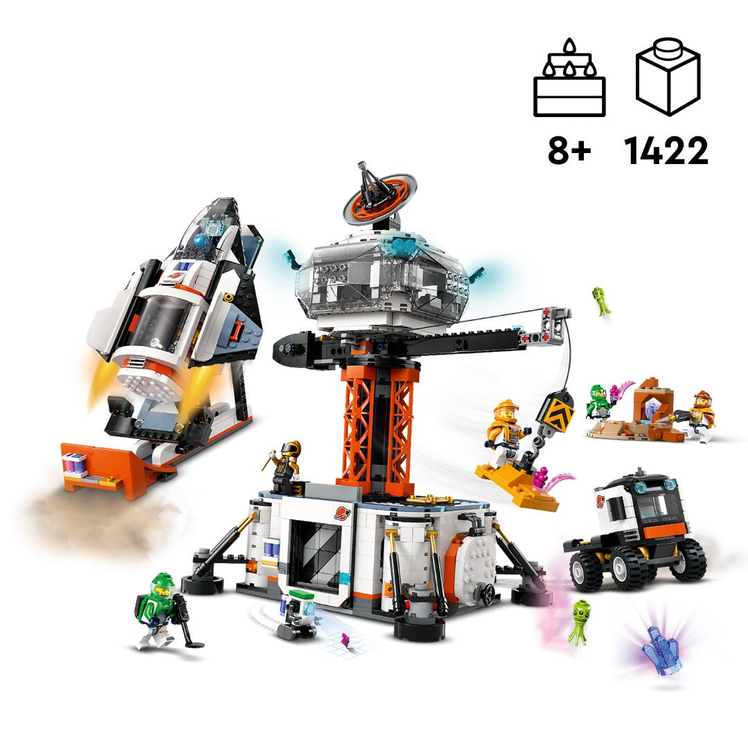 LEGO City Kosmosebaas ja raketi stardiplatvorm 60434L