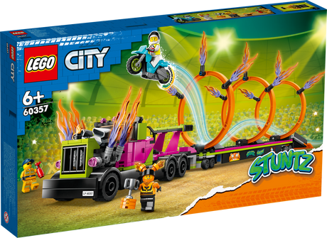 LEGO City Trikiveoki ja tulerõnga väljakutse 60357L