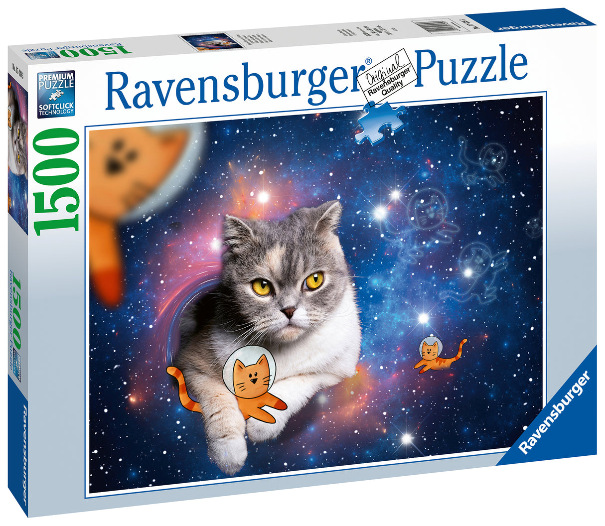 Ravensburger pusle 1500 tk Kosmose kassid 174393V