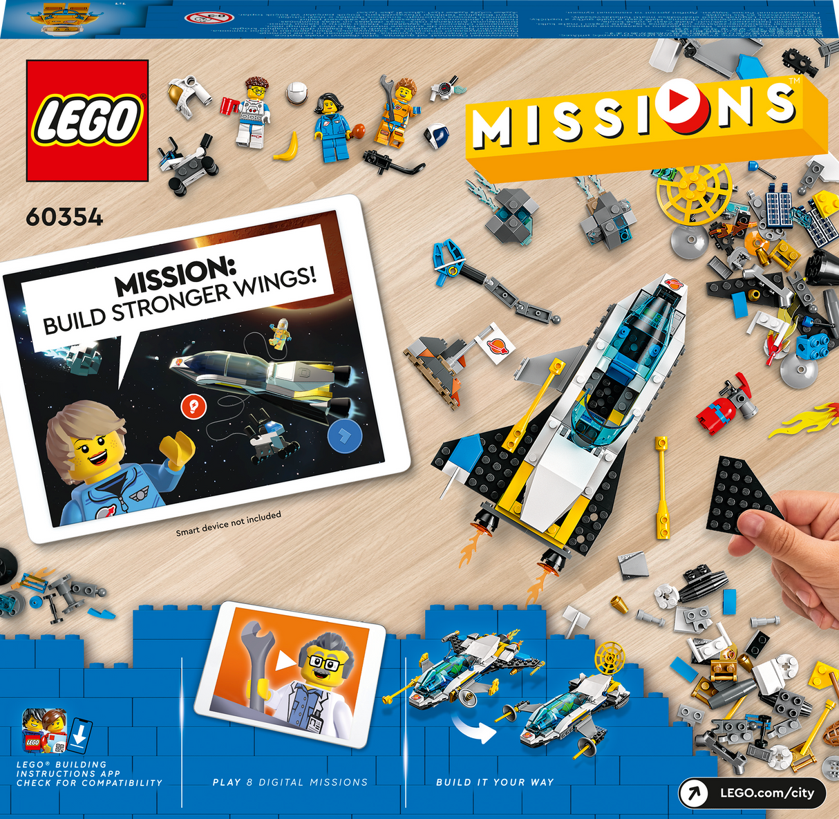 LEGO City Marsi uurimise kosmosemissioonid 60354L