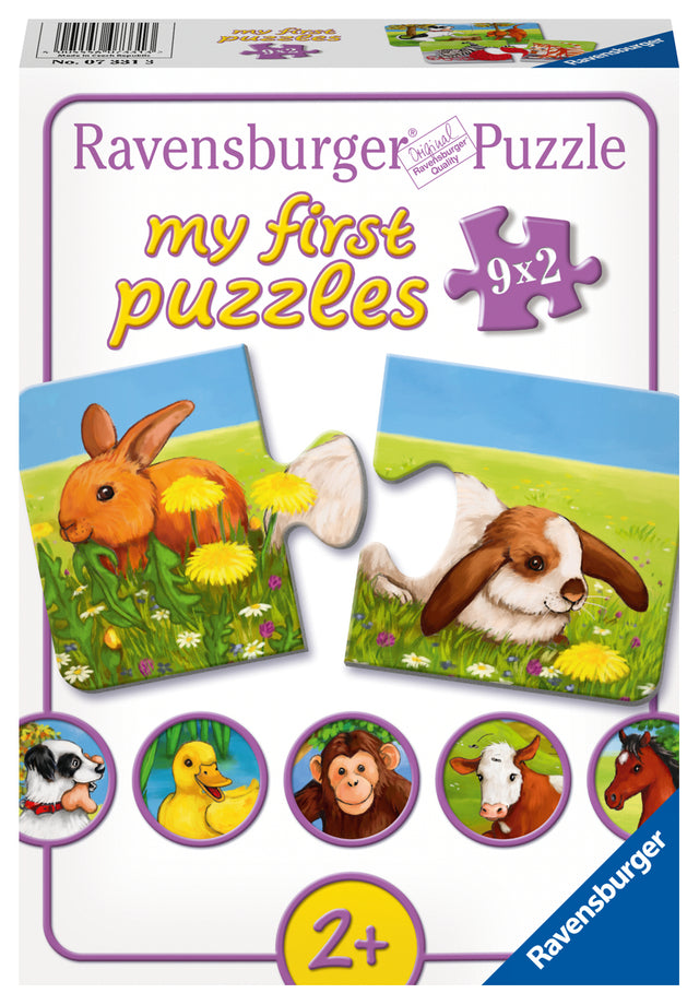 Ravensburger minu esimene pusle 9x2 tk 073313V