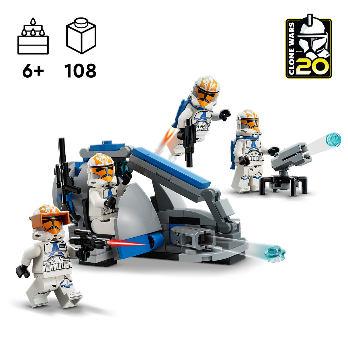 LEGO Star Wars 332. leegioni Ahsoka kloonsõdalase lahingukomplekt 75359L