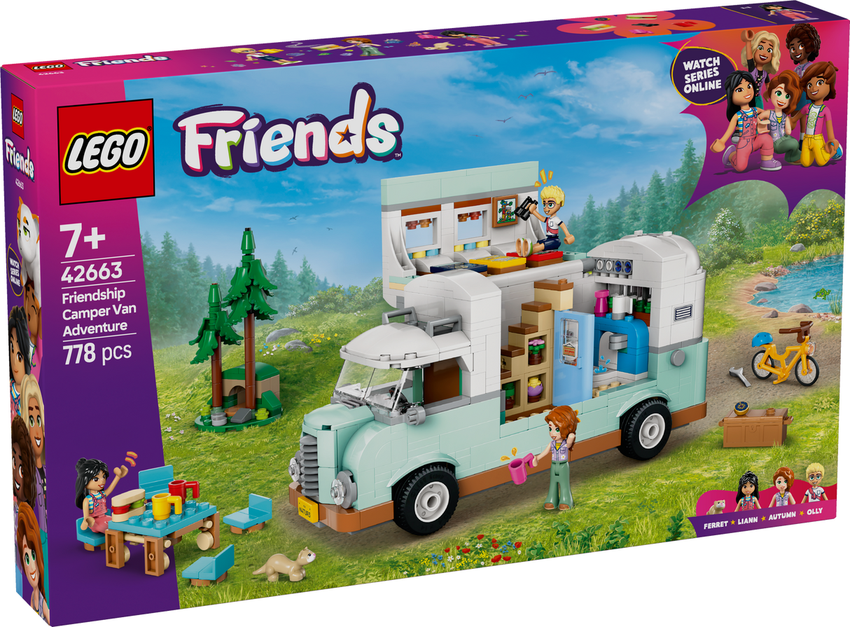 LEGO Friends Sõpruse autosuvila seiklus 42663L