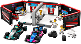 LEGO City F1 garaaž, Mercedes-AMG ja Alpine autod 60444L