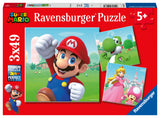 Ravensburger pusle 3x49 tk Super Mario 051861V