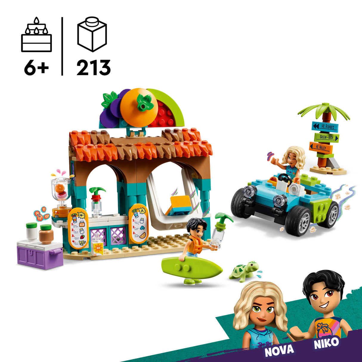 LEGO Friends Ranna smuutikiosk 42625L