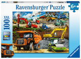 Ravensburger pusle 100 tk Ehitusmasinad  129737V