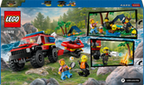 LEGO City 4X4 Tuletõrjeauto koos päästepaadiga 60412L