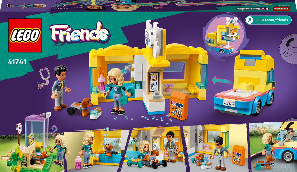 LEGO Friends Koerapäästekaubik 41741L