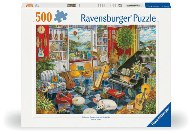 Ravensburger pusle 500 tk Muusikatuba 12000022V