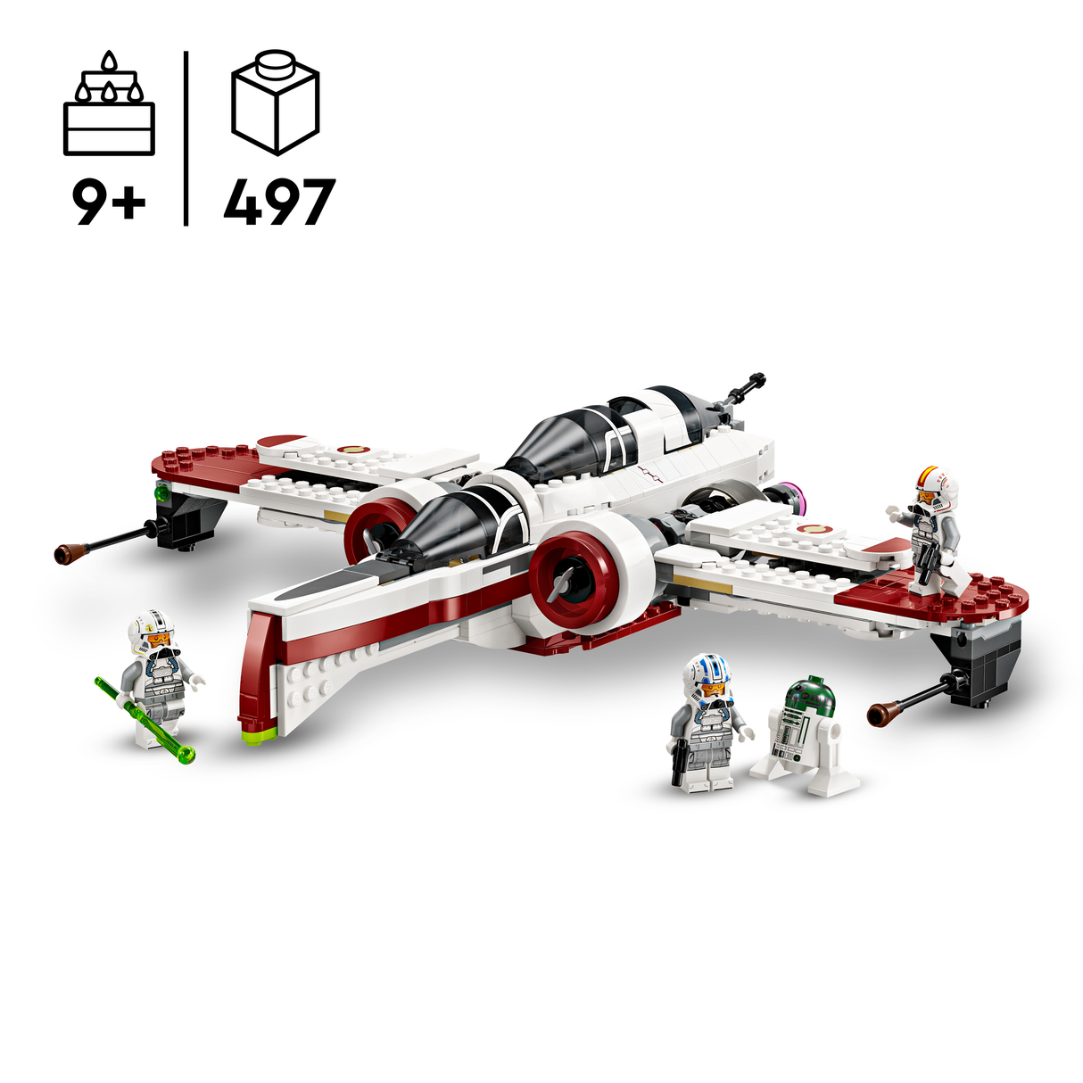 LEGO Star Wars ARC-170 starfighter 75402L