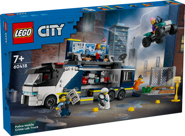 LEGO City Politsei mobiilne kuriteolabori veok 60418L