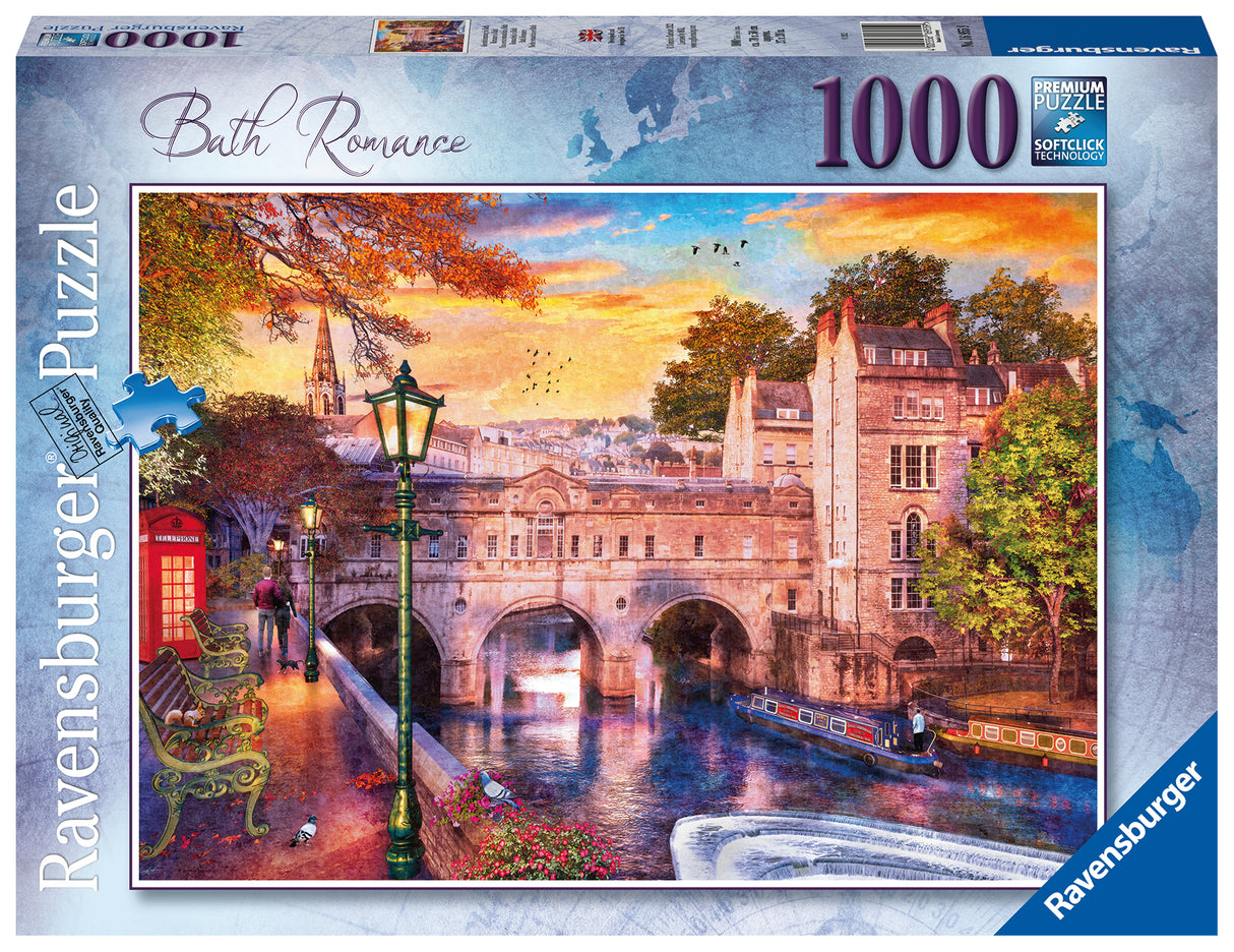 Ravensburger pusle 1000 tk Romantika Bath 169559V