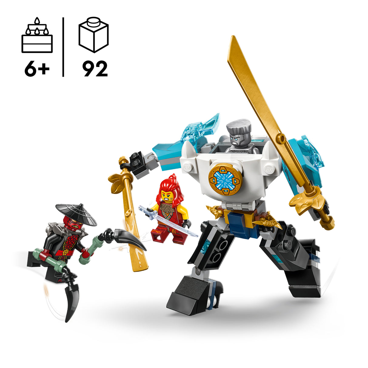 LEGO Ninjago Zane’i lahinguvormis robot 71827L