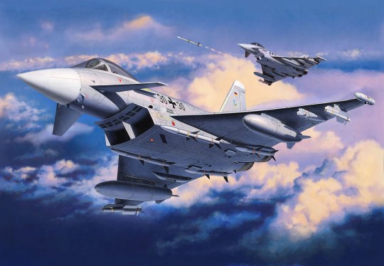 Revell liimitav mudel Eurofighter Typhoon  1:144 04282R