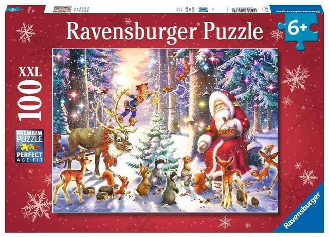 Ravensburger pusle 100 tk Jõulud metsas 129379V