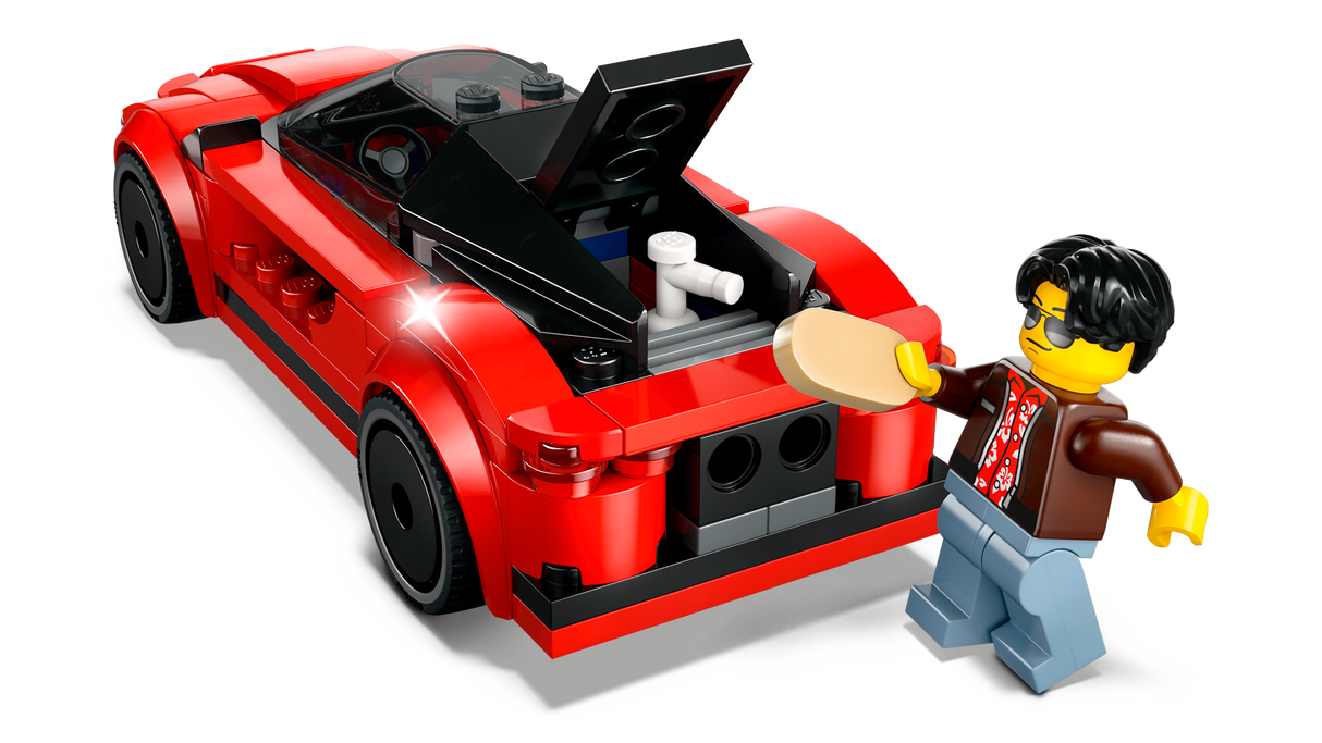 LEGO City Punane sportauto 60448L