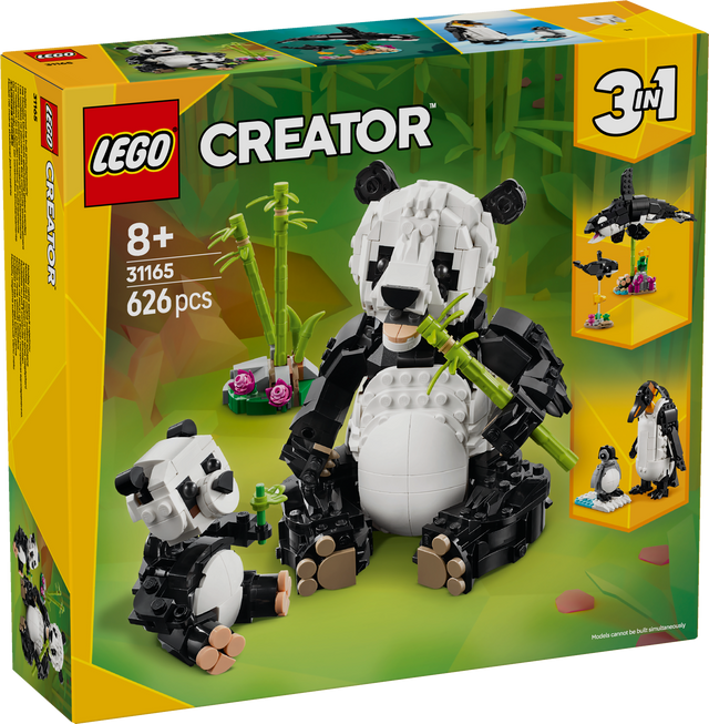 LEGO Creator Metsloomad: panda perekond 31165L