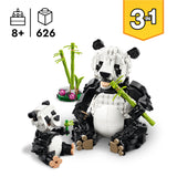 LEGO Creator Metsloomad: panda perekond 31165L