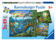 Ravensburger pusle 3x49 tk Dinosaurused 093175V